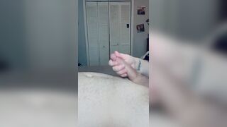 Edging him till he explodes