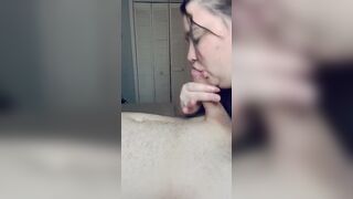 Edging him till he explodes