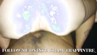 My boss Ugly white long butt trailer trash ex-wife got doggystyled by my big black dick Into filthy motel room