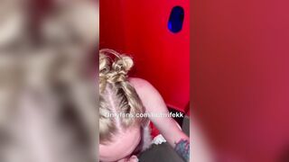 Sloppy seconds multiple jizzed gloryhole hubby films and watches
