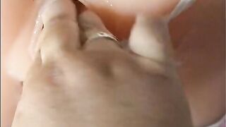 Sex doll Piperdoll Aiko gets banged rough and fisted into her slimy cunt
