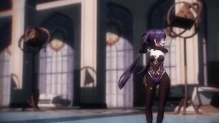 【MMD R-eighteen SEX DANCE】MONA DANCING GETS NUDE AND SHOWS HER BOOBS AND HER BOOTY BAE DANCE ホットな女の子[MMD]