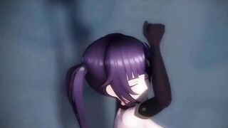 【MMD R-eighteen SEX DANCE】MONA DANCING GETS NUDE AND SHOWS HER BOOBS AND HER BOOTY BAE DANCE ホットな女の子[MMD]