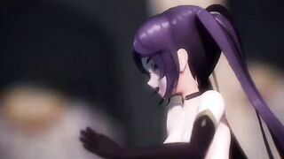 【MMD R-eighteen SEX DANCE】MONA DANCING GETS NUDE AND SHOWS HER BOOBS AND HER BOOTY BAE DANCE ホットな女の子[MMD]