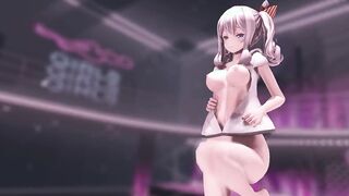 【MMD R-eighteen SEX DANCE】KASHIMA CHAN DANCING TEASING AND TEACHING HER HOTTIE ASS強烈な女の子 [MMD R-18]