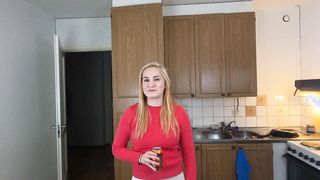 Stepsister Noora stressed because of the work, Talking might help