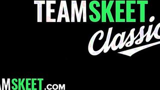 TeamSkeet Classics - Long Boobed Luscious Ebony bimbos Gets Nailed