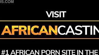 Clothed up African Milf White White Cock Oral Sex for Fake