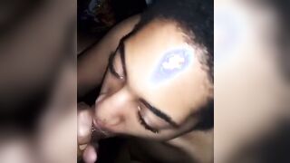 Blow job from my brother’s gf