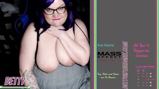 Chat Makes BBW Gamer Women Cum while She Plays Tape Games