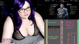 Chat Makes BBW Gamer Women Cum while She Plays Tape Games