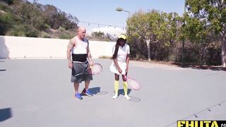 FHUTA - Black cougar Ana Foxxx Gets Boned Into The