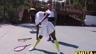 FHUTA - Black cougar Ana Foxxx Gets Boned Into The