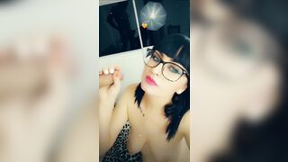 Blowing long Cock, feel so perfect