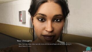 COLLEGE TIED #46 - Hottie Aisha and her long boobs