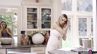 mom realtor Kenzie Taylor finds women masturbating into an open