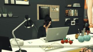 Sims four. GYM «Flex nutt». Part four - Warm-up before