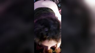 point of view - Long Titty Nude Gothic Girl Give Bj