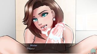 CONFINED WITH GODDESSES #04 • Sloppy soak head from a