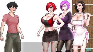 CONFINED WITH GODDESSES #04 • Sloppy soak head from a