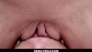 Long Booty Blonde cougar Step Milf Pleasured To Orgasm By