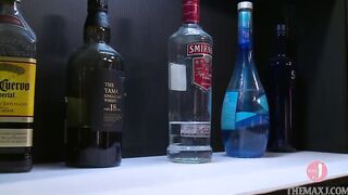 Mother-inside-law's home drinking backstage job Risa Matsushita - Intro