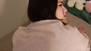 Schoolgirl lovers fucking with joker mask