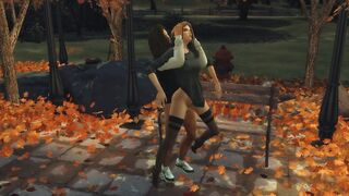 Sims four. GYM «Flex nutt». Part three - A charming