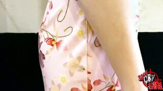 Blonde women get a little cock inside a box for
