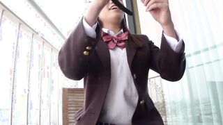 Japanese 19 yo with natural melons squirt many times. Cummed and