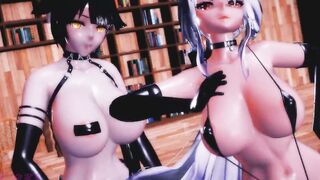 【MMD R-teens SEX DANCE】SWEET BOMBSHELL DYKE BOOTY SWEET EXTREME SATISFACTION PERVERSE ASS BEAUTY BUTT ホットお尻 [MMD]