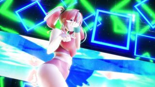 【MMD R-19 yo SEX DANCE】BREMERTON GORGEOUS LONG BUTT BABE SWEET EXTREME SATISFACTION おいしいお尻 [MMD]