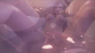 Fucking my sister's SENSUAL friend, Tifa Lockhart, into the sexy Bath Tub on Christmas day!!