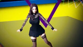 【MMD R-teenie SEX DANCE】 PERVERSE SEXY LONG YUMMY BUTT SWEET EXTREME SATISFACTION おいしいお尻 [MMD]