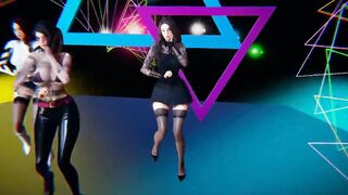 【MMD R-teenie SEX DANCE】 PERVERSE SEXY LONG YUMMY BUTT SWEET EXTREME SATISFACTION おいしいお尻 [MMD]