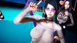 【MMD R-teenie SEX DANCE】 PERVERSE SEXY LONG YUMMY BUTT SWEET EXTREME SATISFACTION おいしいお尻 [MMD]
