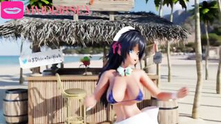【MMD R-teens SEX DANCE】STAY WITH ME GODDESS YUMMY BOOTY ON THE BEACH INSANE TEMPTATION おいしいお尻 [MMD]