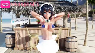 【MMD R-teens SEX DANCE】STAY WITH ME GODDESS YUMMY BOOTY ON THE BEACH INSANE TEMPTATION おいしいお尻 [MMD]