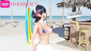 【MMD R-teens SEX DANCE】STAY WITH ME GODDESS YUMMY BOOTY ON THE BEACH INSANE TEMPTATION おいしいお尻 [MMD]