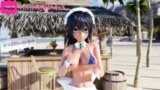 【MMD R-teens SEX DANCE】STAY WITH ME GODDESS YUMMY BOOTY ON THE BEACH INSANE TEMPTATION おいしいお尻 [MMD]