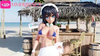 【MMD R-teens SEX DANCE】STAY WITH ME GODDESS YUMMY BOOTY ON THE BEACH INSANE TEMPTATION おいしいお尻 [MMD]