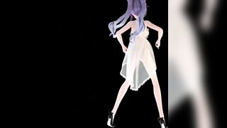 【MMD R-teens SEX DANCE】SIRIUS EXITED DANCING HOTTIE SHOWS HER LONG TITS[ホットな女の子MMD R-18]