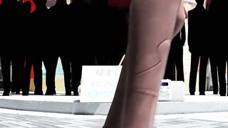 【MMD R-teenie SEX DANCE】PERFECT LONG BOOTY BEAUTY ASS WITH HUNGER FOR PENIS おいしいお尻 [MMD]