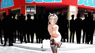 【MMD R-teenie SEX DANCE】PERFECT LONG BOOTY BEAUTY ASS WITH HUNGER FOR PENIS おいしいお尻 [MMD]
