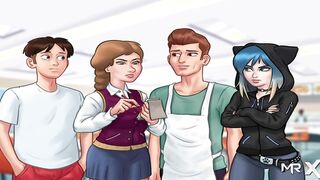 SummertimeSaga - Having Sex Into The Library E1 # 14