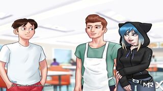 SummertimeSaga - Having Sex Into The Library E1 # 14