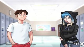 SummertimeSaga - Having Sex Into The Library E1 # 14