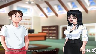 SummertimeSaga - Having Sex Into The Library E1 # 14