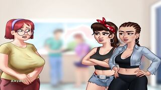SummertimeSaga - Jerking Off Inside Wc Stall With Lover E1