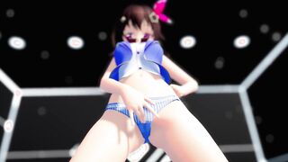 【MMD R-18 year old SEX DANCE】PERVERSE LOVELY BUTT CUTIE TEMPTATION SWEET DELIGHT ホットお尻 [MMD]